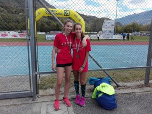 Sofia Lissoni e Chiara Santambrogio sul podio