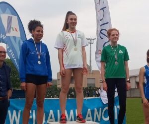 Campionessa provinciale cadette di salto in alto